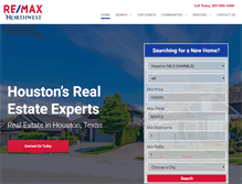 Tablet Screenshot of houstonnorthwesthomes.com